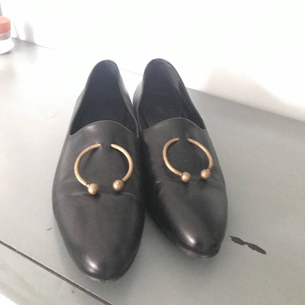 Black Freda Salvador Lane Oxford size 6.5
